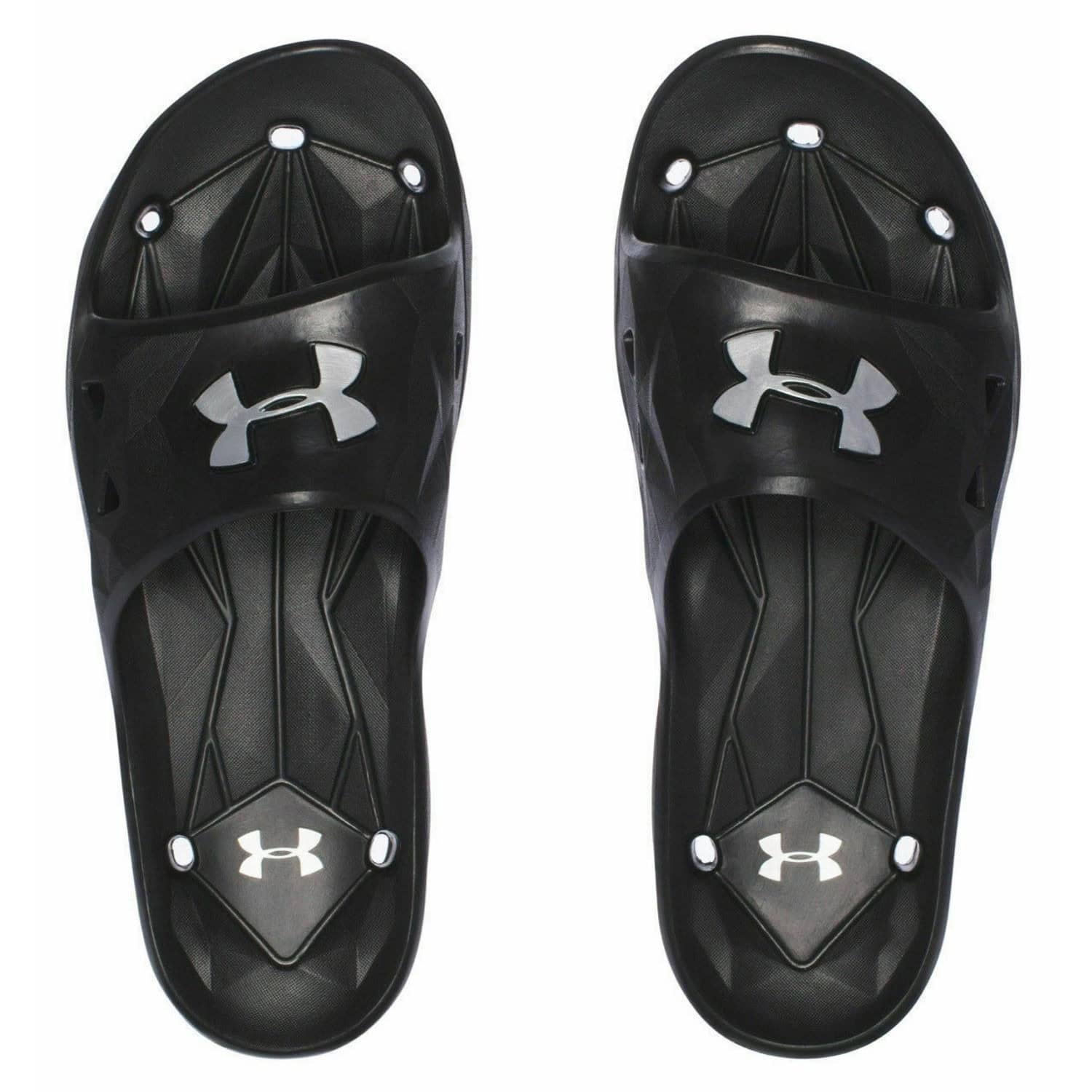 Šľapky UNDER ARMOUR Locker III SL Black - Šľapky a sandále - 1