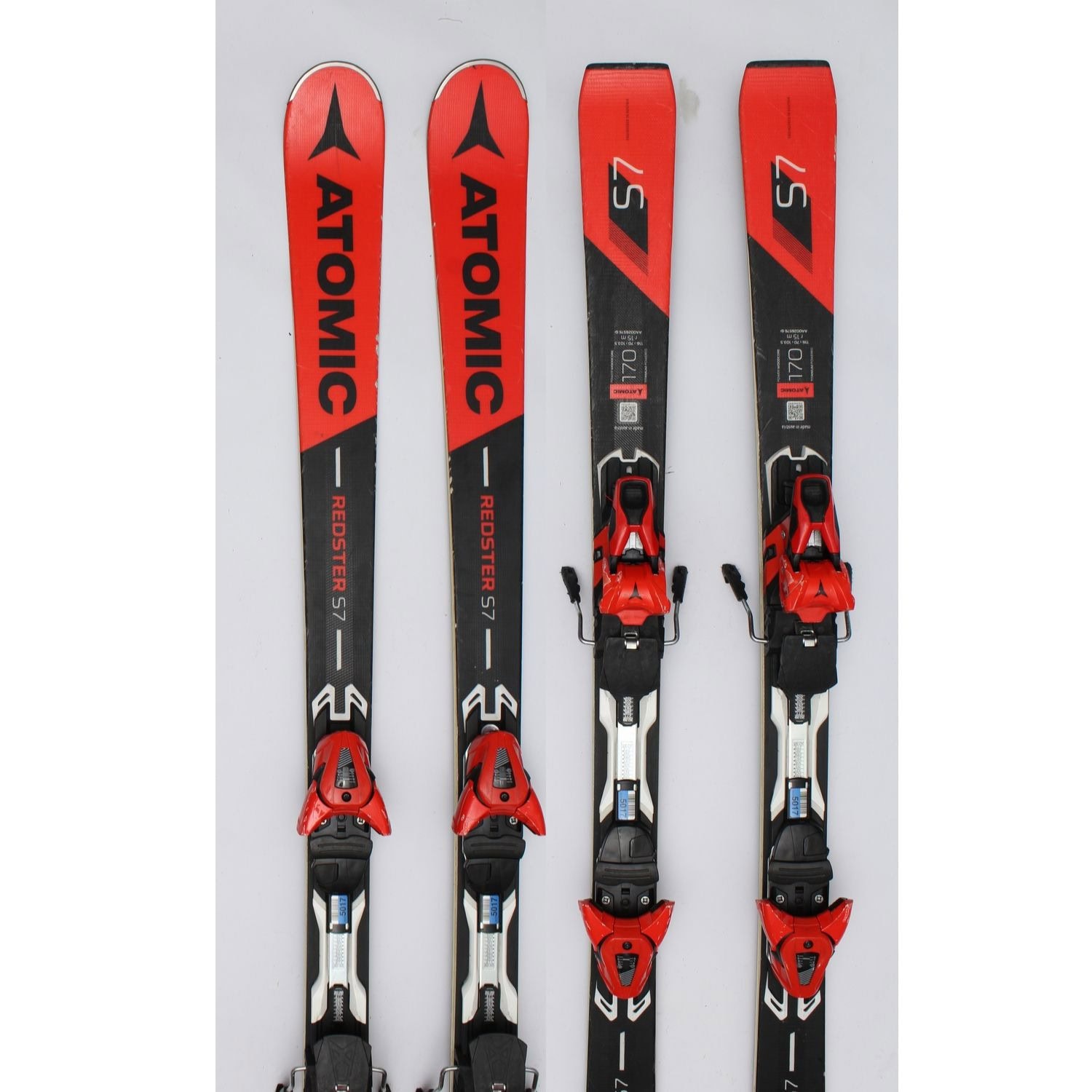 Jazdené bazárové lyže ATOMIC Redster S7 Red - Pánske lyže - 1