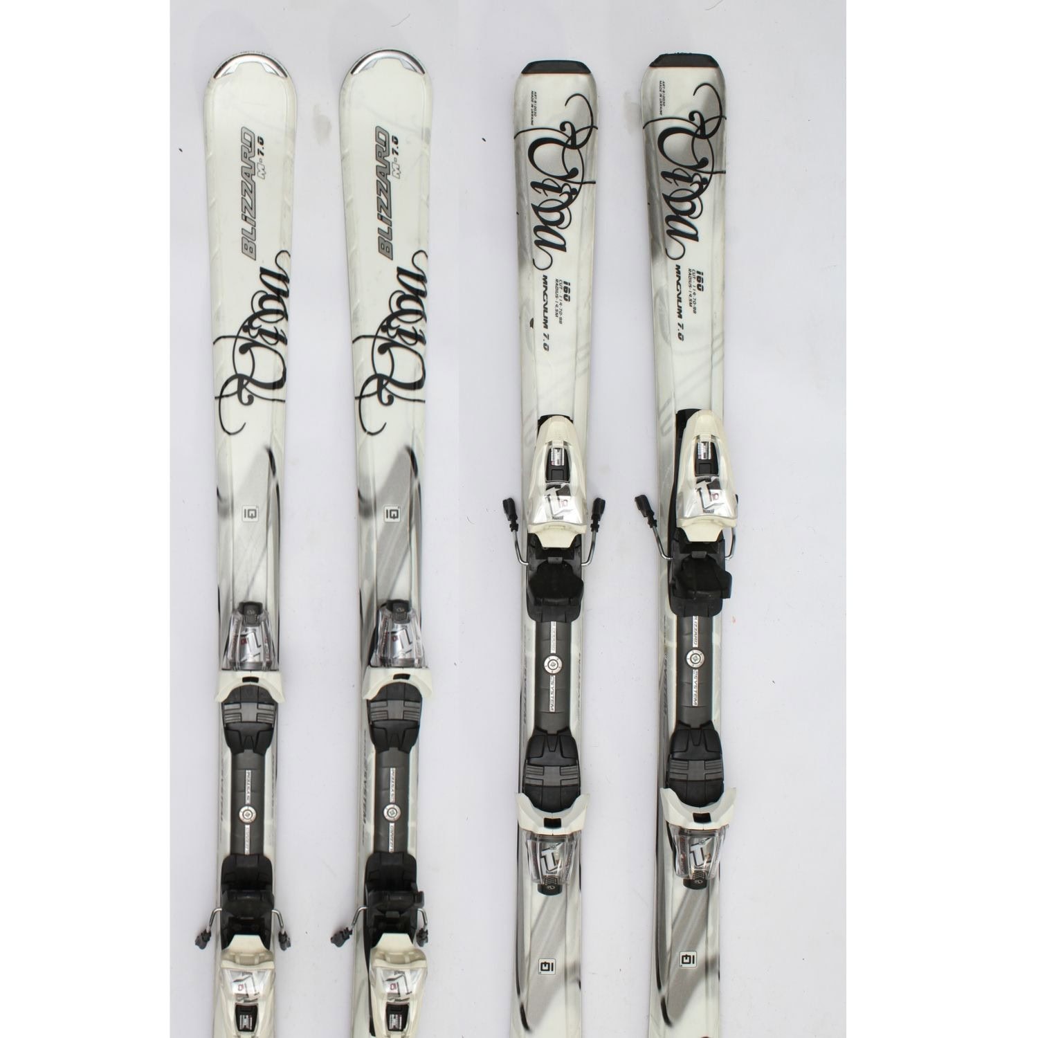 Jazdené bazárové lyže BLIZZARD Magnum Viva - Dámske lyže - 1