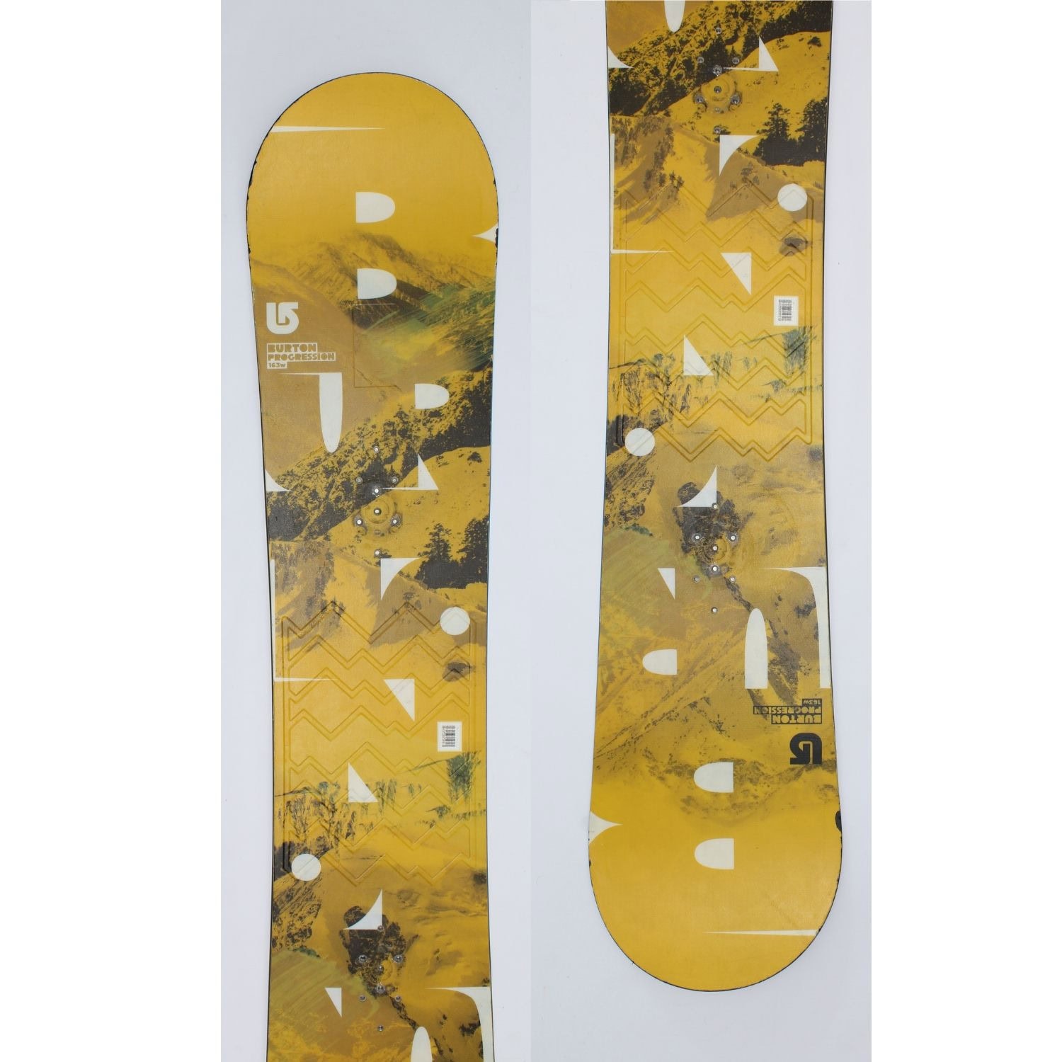 Jazdený bazárový snowboard BURTON Progression Wide s viazaním - Pánske snowboardy - 1