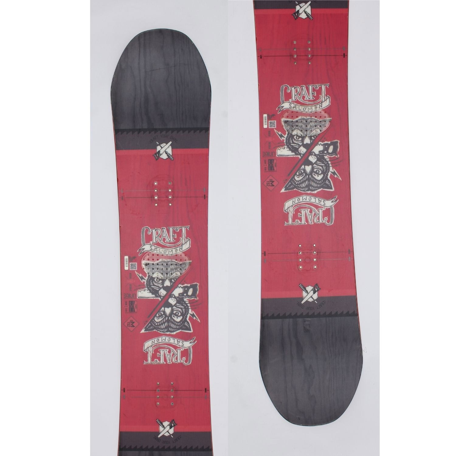 Jazdený bazárový snowboard SALOMON Raft s viazaním - Pánske snowboardy - 1