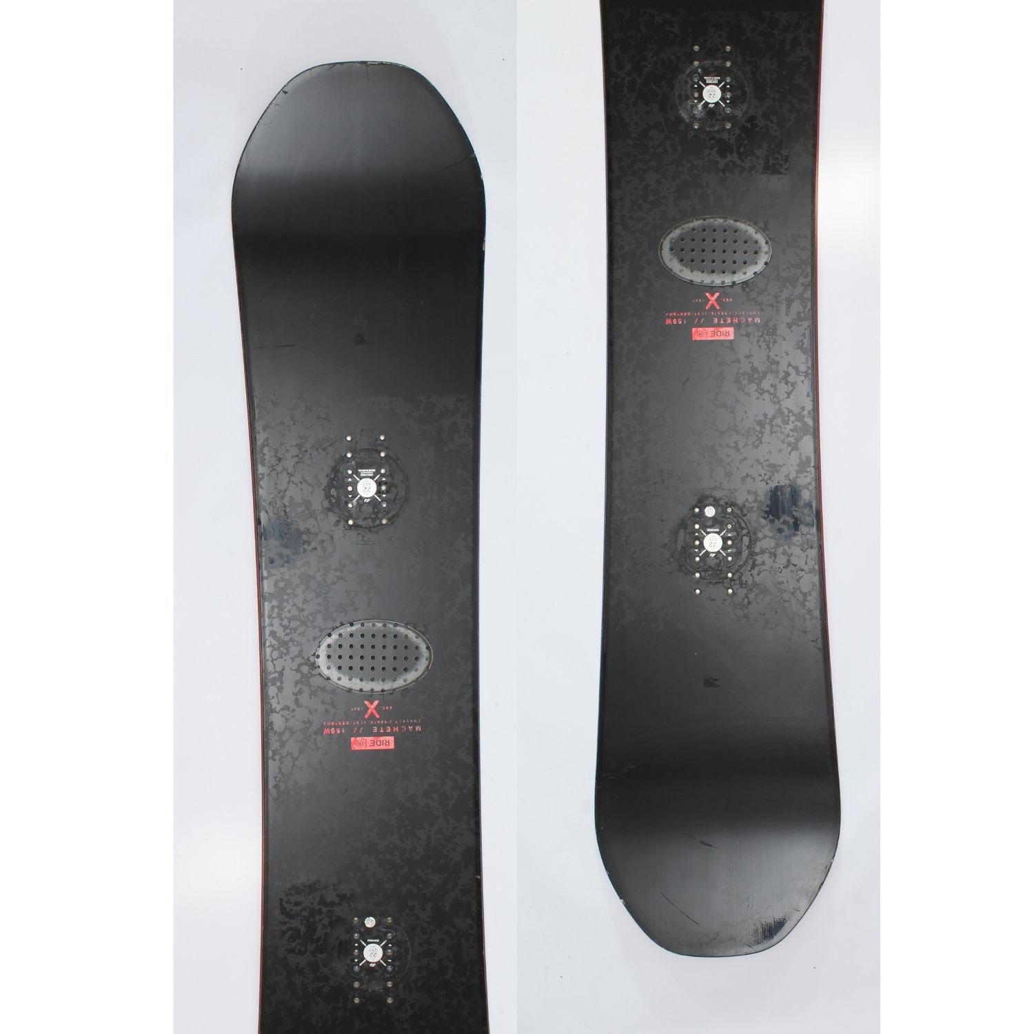 Jazdený bazárový snowboard RIDE Machete Wide s viazaním - Pánske snowboardy - 1