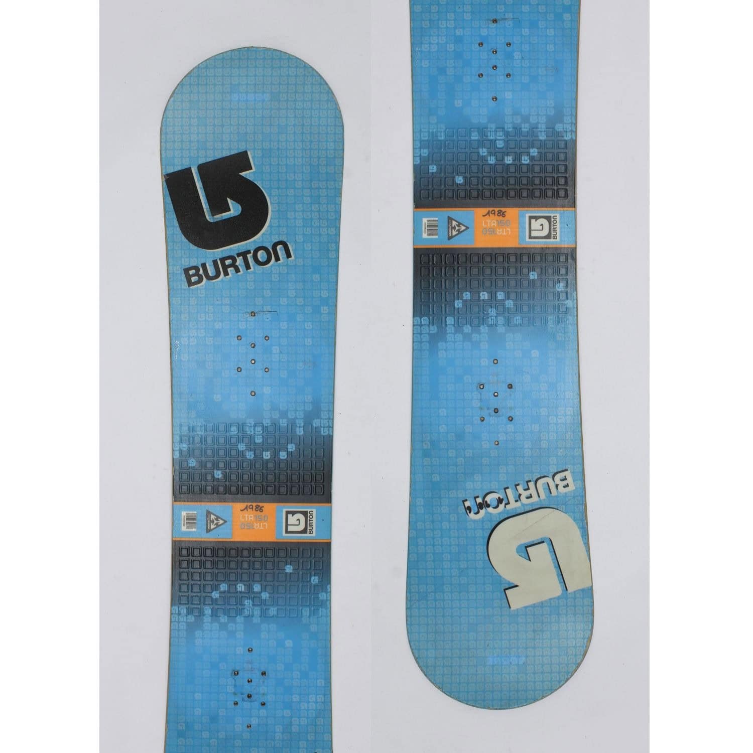 Jazdený bazárový snowboard BURTON LTR Blue s viazaním - Pánske snowboardy - 1