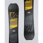 Jazdený bazárový snowboard K2 EST 87 Wide s viazaním