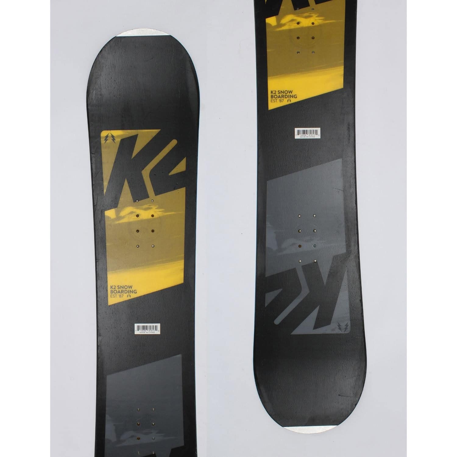 Jazdený bazárový snowboard K2 EST 87 Wide s viazaním - Pánske snowboardy - 1