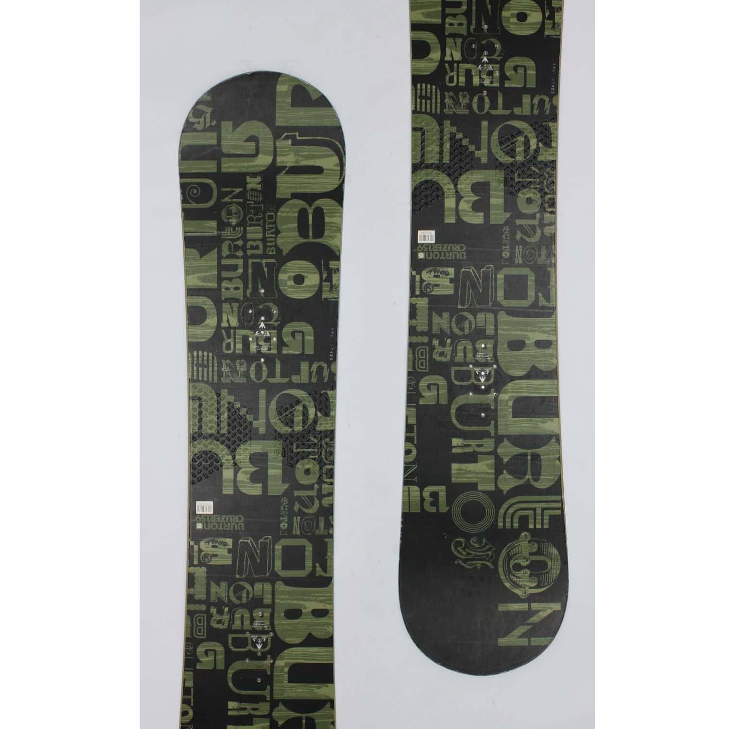 Jazdený bazárový snowboard BURTON Cruzer Green s viazaním - Pánske snowboardy - 1