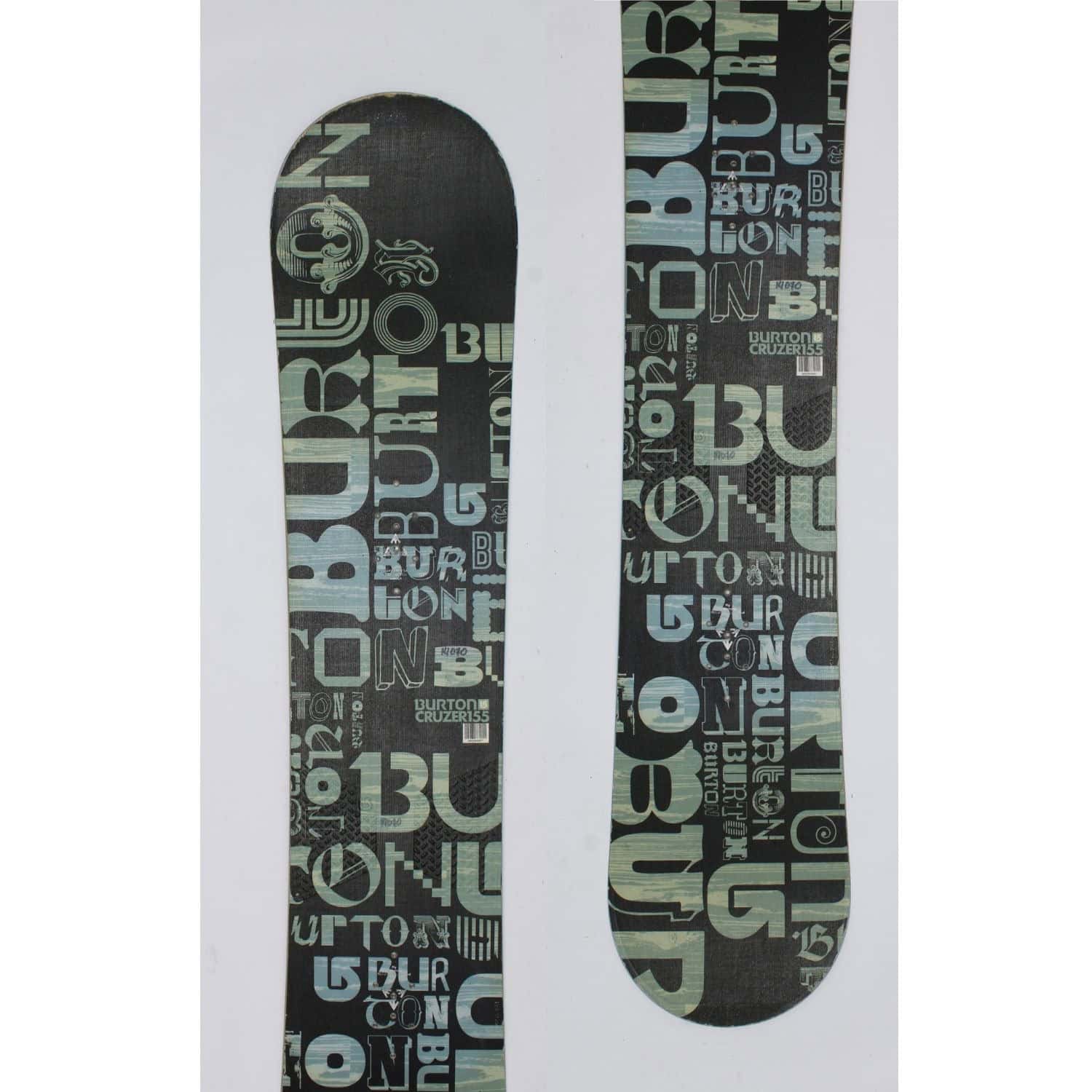 Jazdený bazárový snowboard BURTON Cruzer Grey s viazaním - Pánske snowboardy - 1