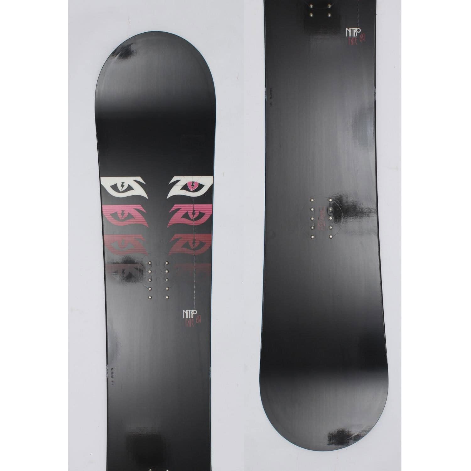 Jazdený bazárový snowboard NITRO Fate Wide s viazaním - Pánske snowboardy - 1