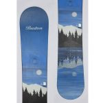 Jazdený bazárový snowboard BURTON Cruzer s viazaním