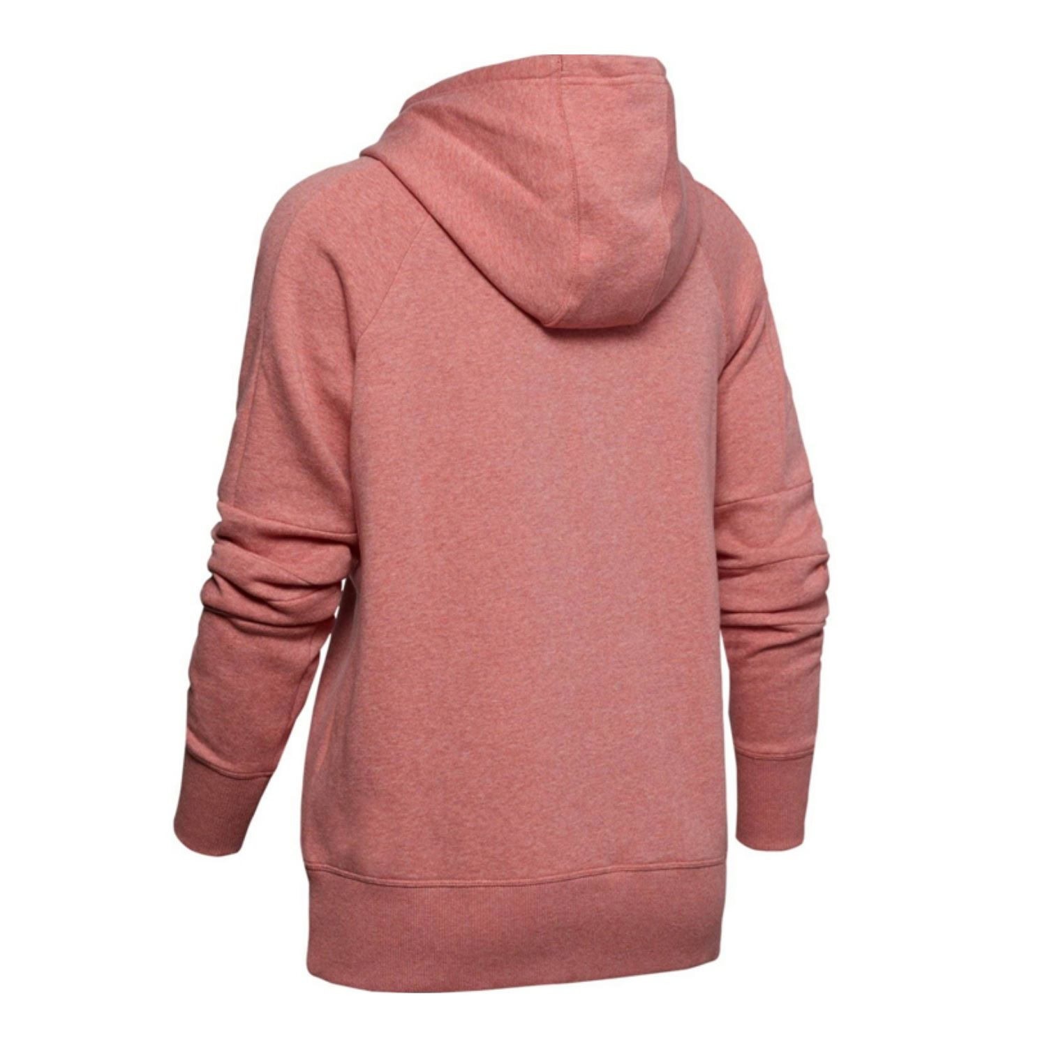 Mikina UNDER ARMOUR Rival Fleece LC Logo Hoodie Brown - Mikiny s kapucňou - 5
