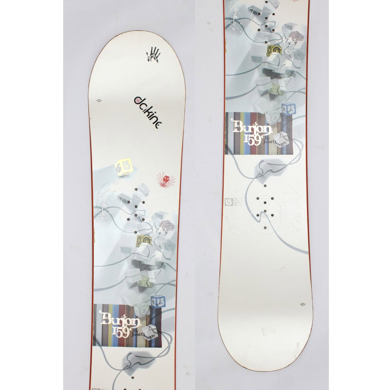 Jazdený bazárový snowboard BURTON By Jussi s viazaním - Pánske snowboardy - 1