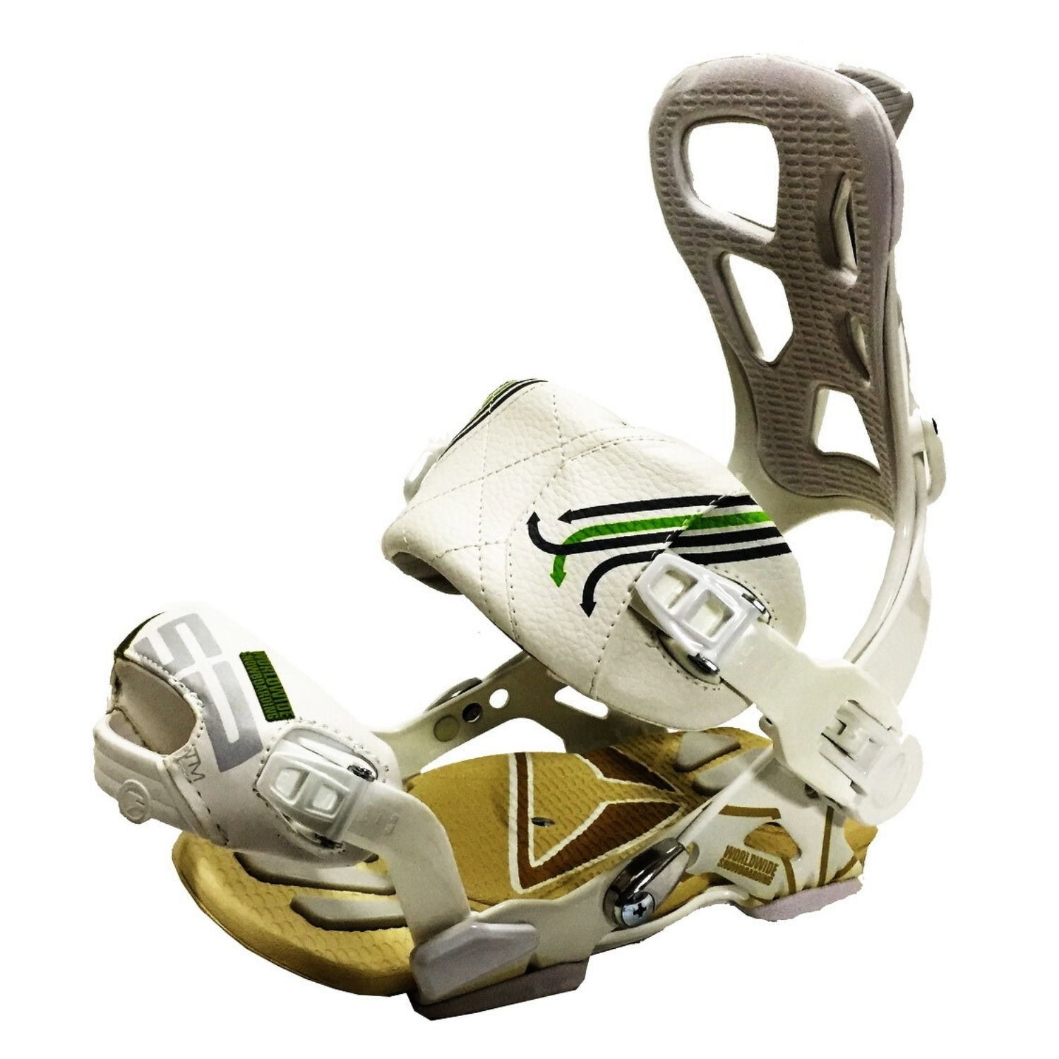 Snowboardové viazanie SP Fastec ALU White - Pánske viazanie - 1