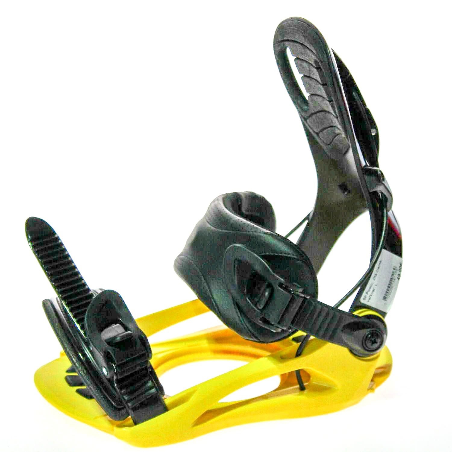 Snowboardové viazanie SP Plastic Yellow / Black - Pánske viazanie - 1