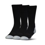 Ponožky UNDER ARMOUR HeatGear Tech Crew 3-Pack Black