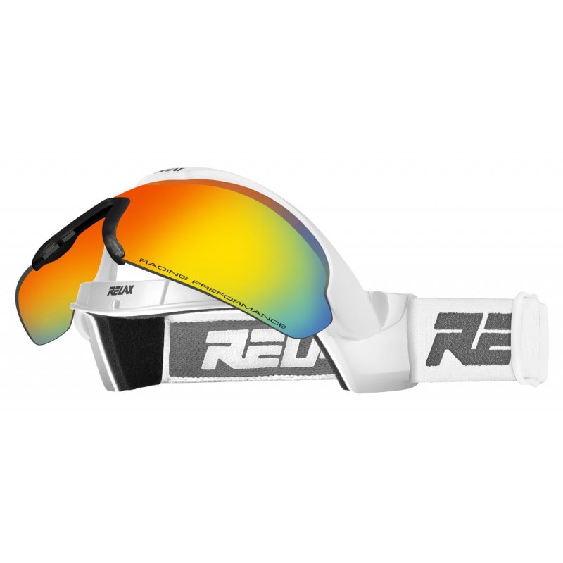 Bežecké okuliare RELAX Cross Shiny White - Okuliare na bežky - 2
