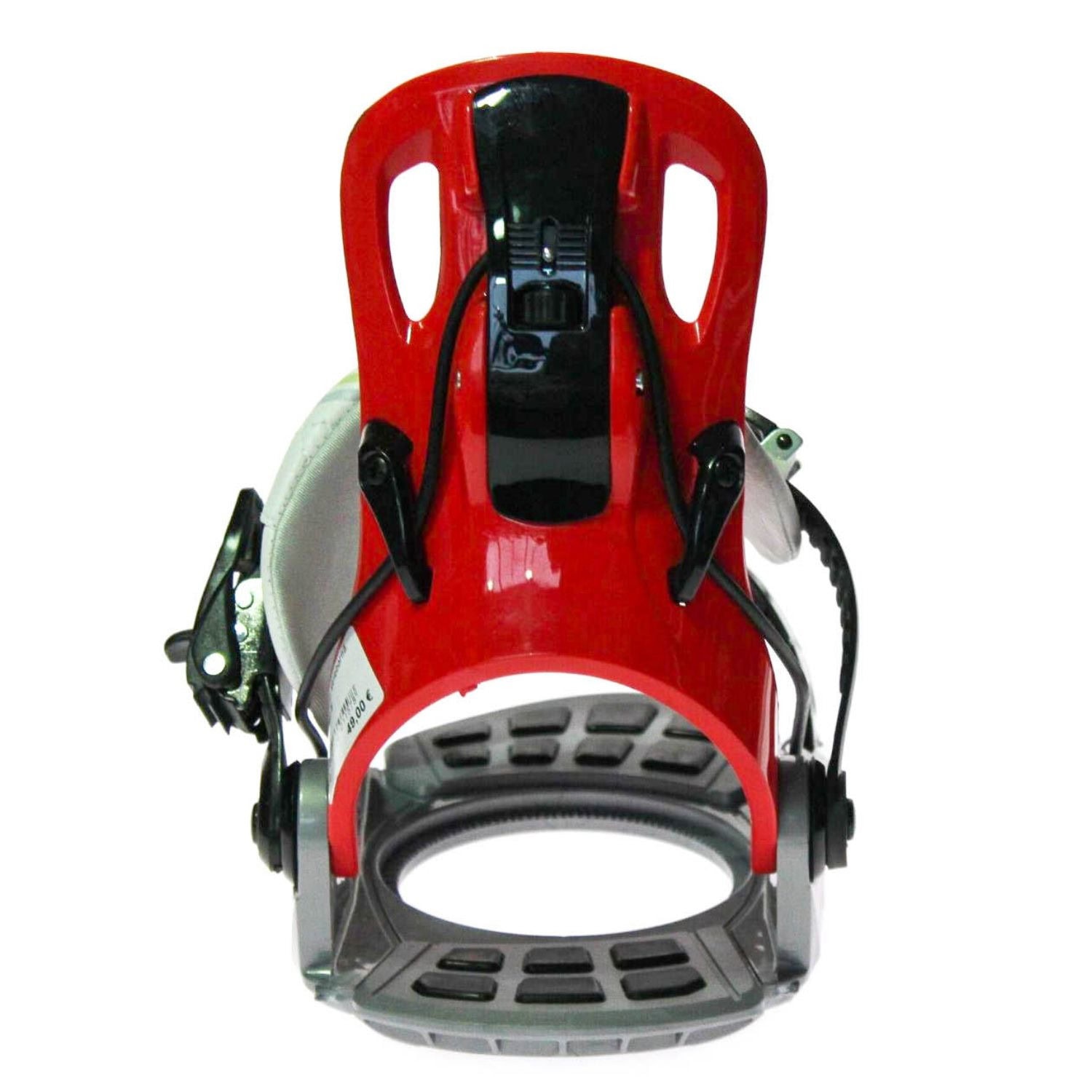 Snowboardové viazanie SP Plastic Silver / Red / White - Pánske viazanie - 2