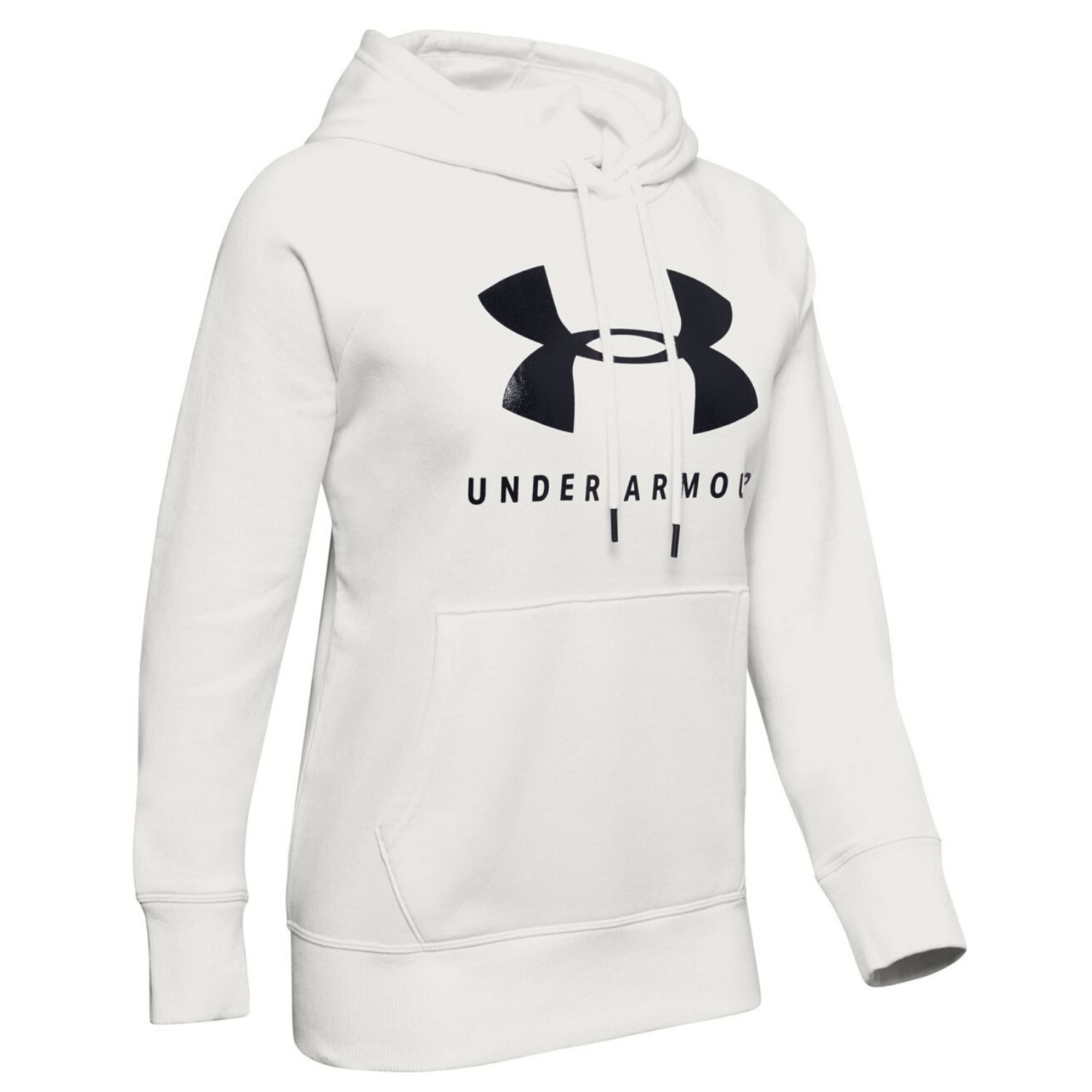 Mikina UNDER ARMOUR Rival Fleece Sportstyle Graphic White - Mikiny s kapucňou - 3