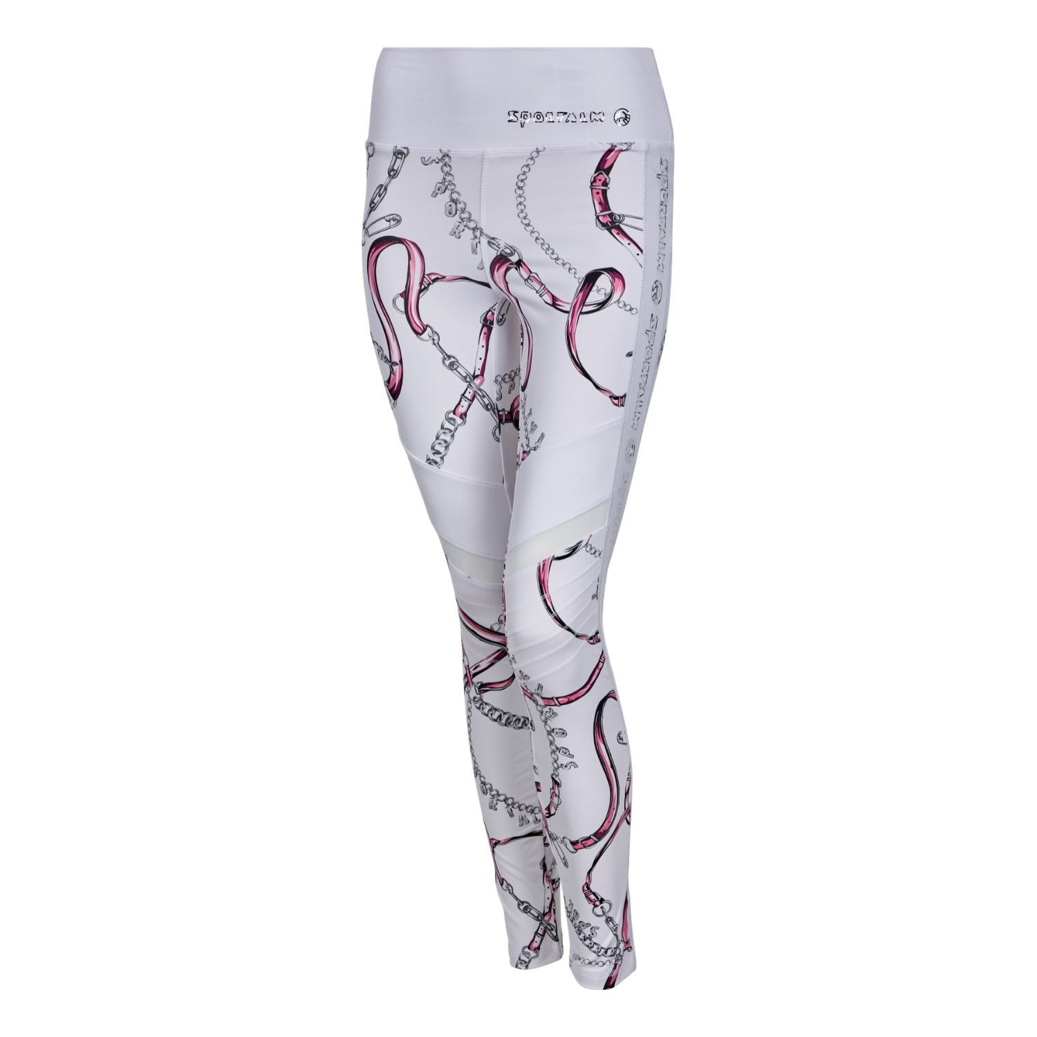 Legíny SPORTALM Flush Printed White - Legíny - 5