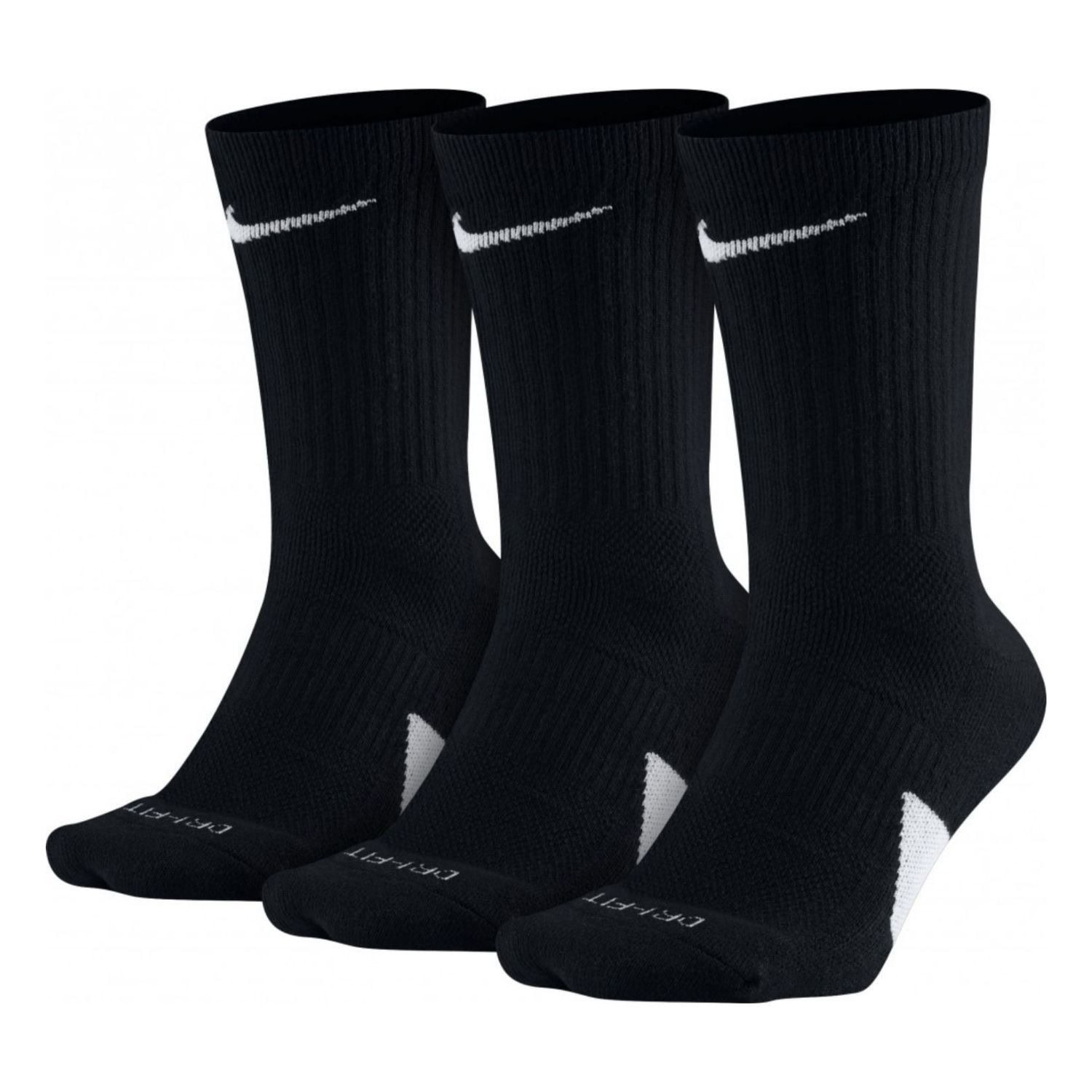 Ponožky NIKE Elite Crew 3pack Black - Ponožky - stredné - 1