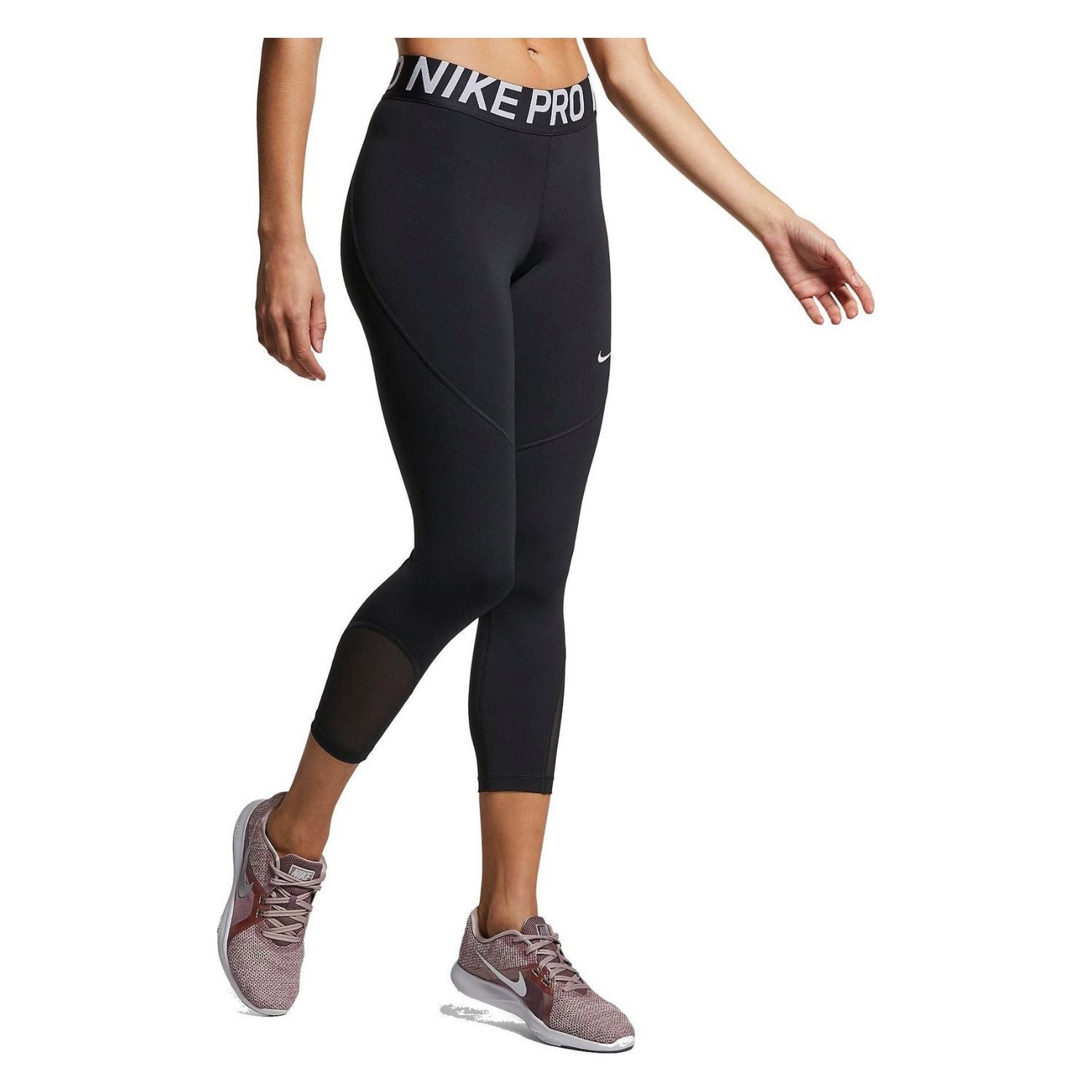 Legíny NIKE W NP Crop Black - Legíny - 3