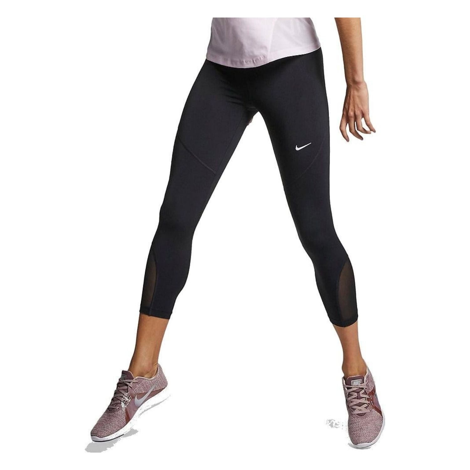 Legíny NIKE W NP Crop Black - Legíny - 2