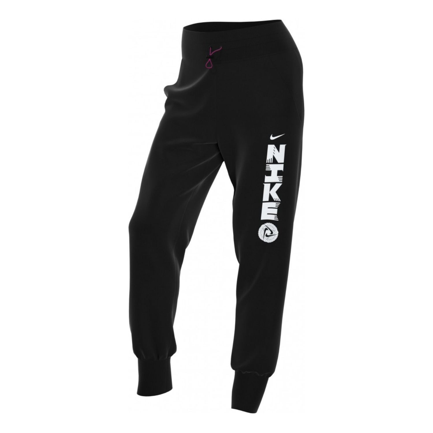 Tepláky NIKE Dri FIT Icon CLSH 7/8 Black - Tepláky - 3