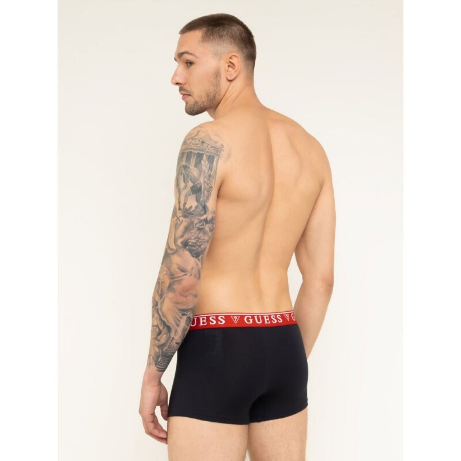 Boxerky GUESS 3-Pack Black/Gray/Blue - Spodná bielizeň - 3