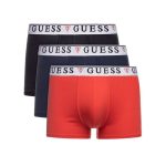 Boxerky GUESS 3-Pack Black/Blue/Red