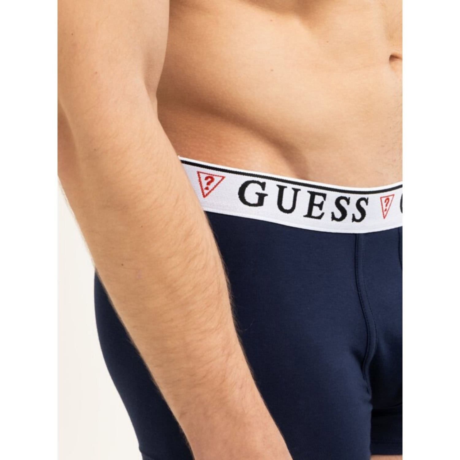 Boxerky GUESS 3-Pack Black/Blue/Red - Spodná bielizeň - 7