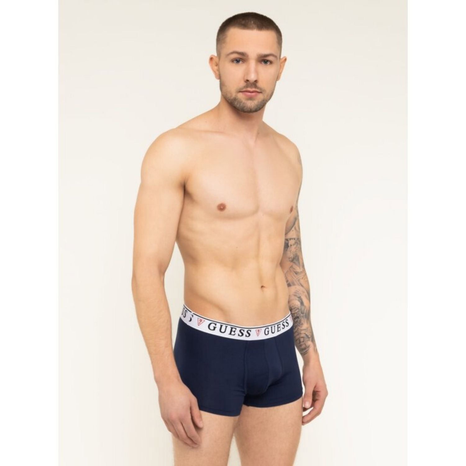 Boxerky GUESS 3-Pack Black/Blue/Red - Spodná bielizeň - 5