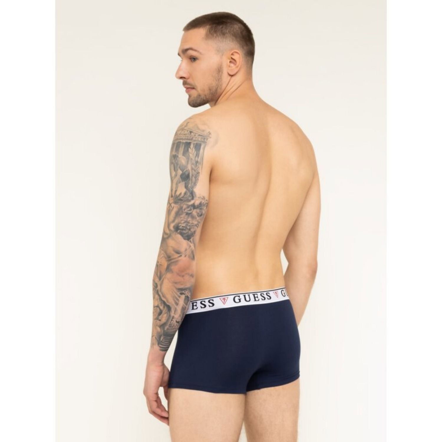 Boxerky GUESS 3-Pack Black/Blue/Red - Spodná bielizeň - 6