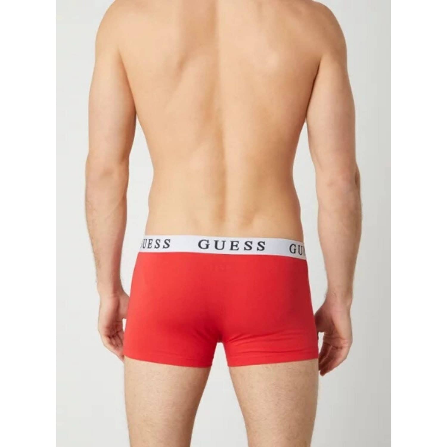 Boxerky GUESS 3-Pack Blue/Red/Multi - Spodná bielizeň - 3