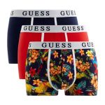 Boxerky GUESS 3-Pack Blue/Red/Multi