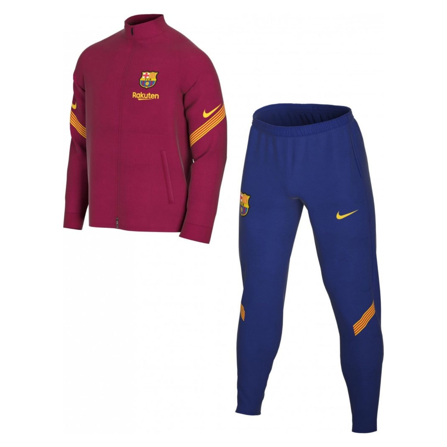 Tepláková súprava NIKE FC Barcelona Strike Red / Blue - Teplákové súpravy - 4
