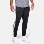 Tepláky UNDER ARMOUR Sportstyle Pique Track Pant Black
