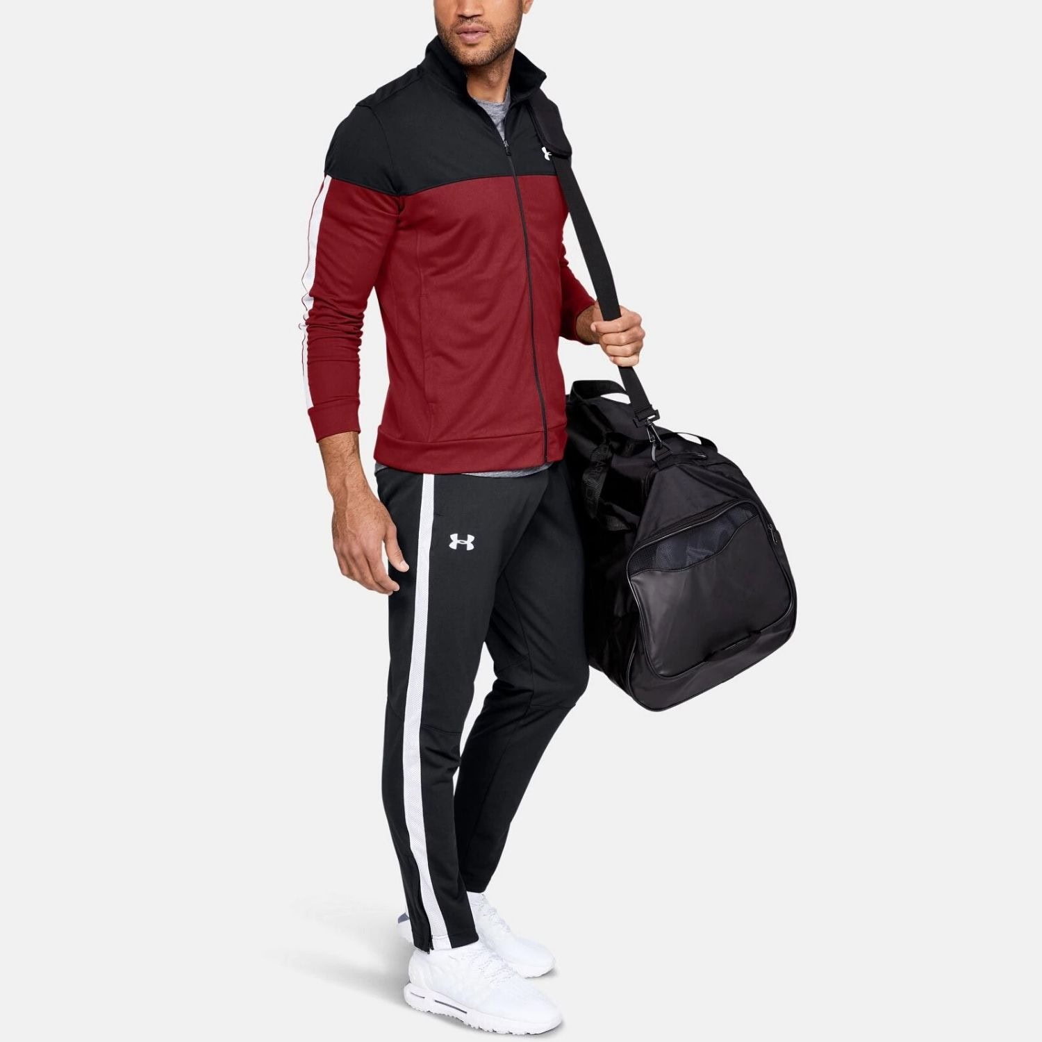 Tepláky UNDER ARMOUR Sportstyle Pique Track Pant Black - Tepláky - 5