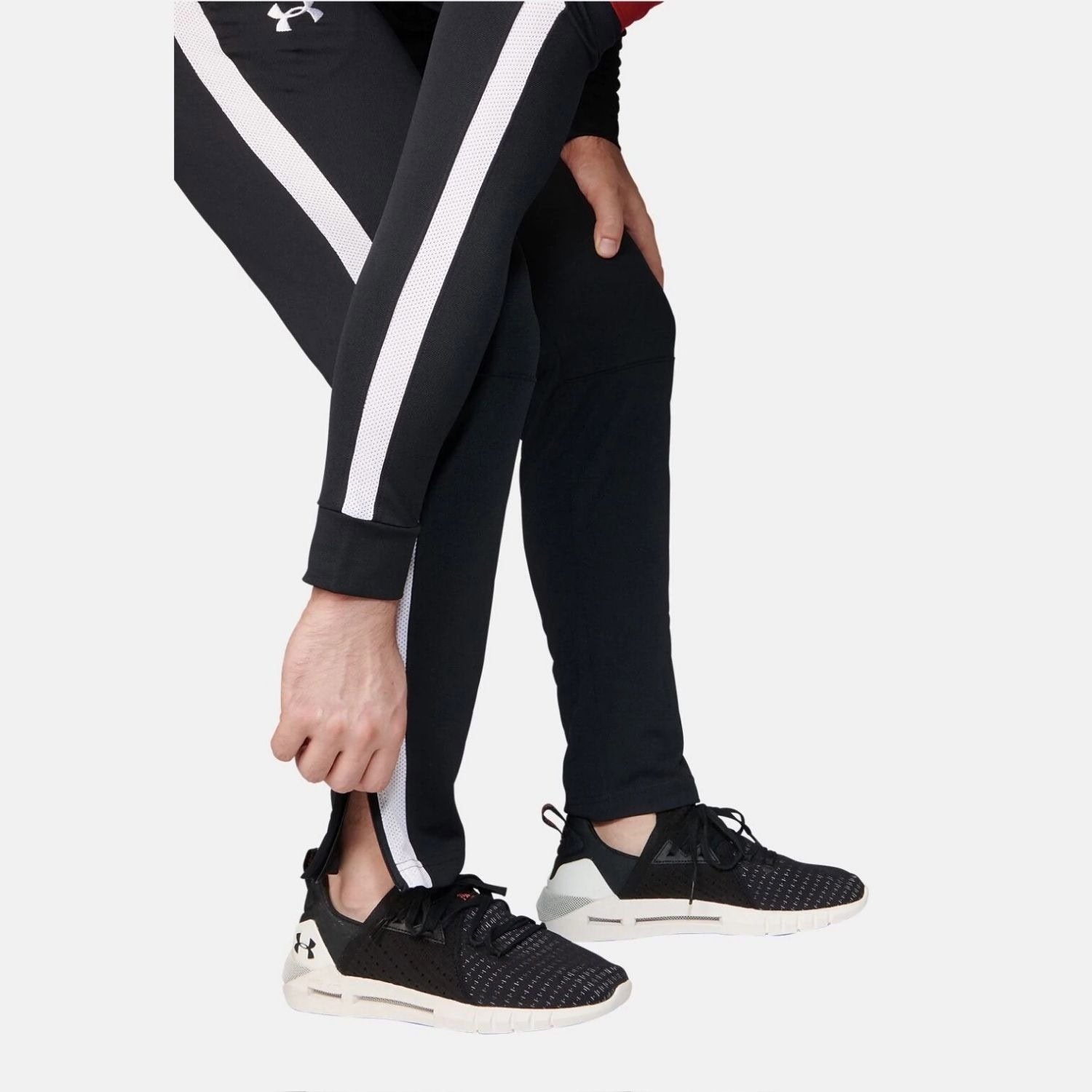Tepláky UNDER ARMOUR Sportstyle Pique Track Pant Black - Tepláky - 6