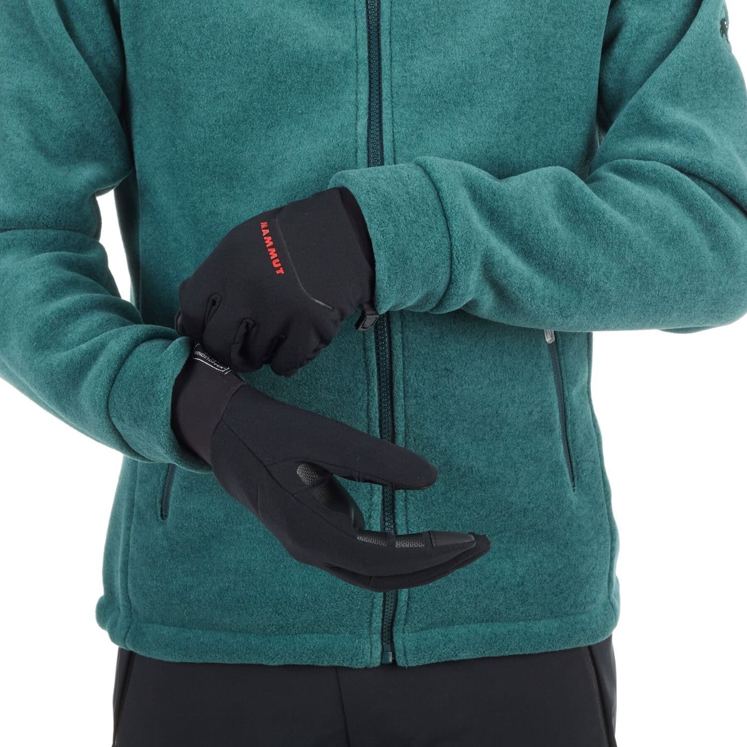 Rukavice MAMMUT Astro GTX Black - Rukavice na bežky a skialp - 3