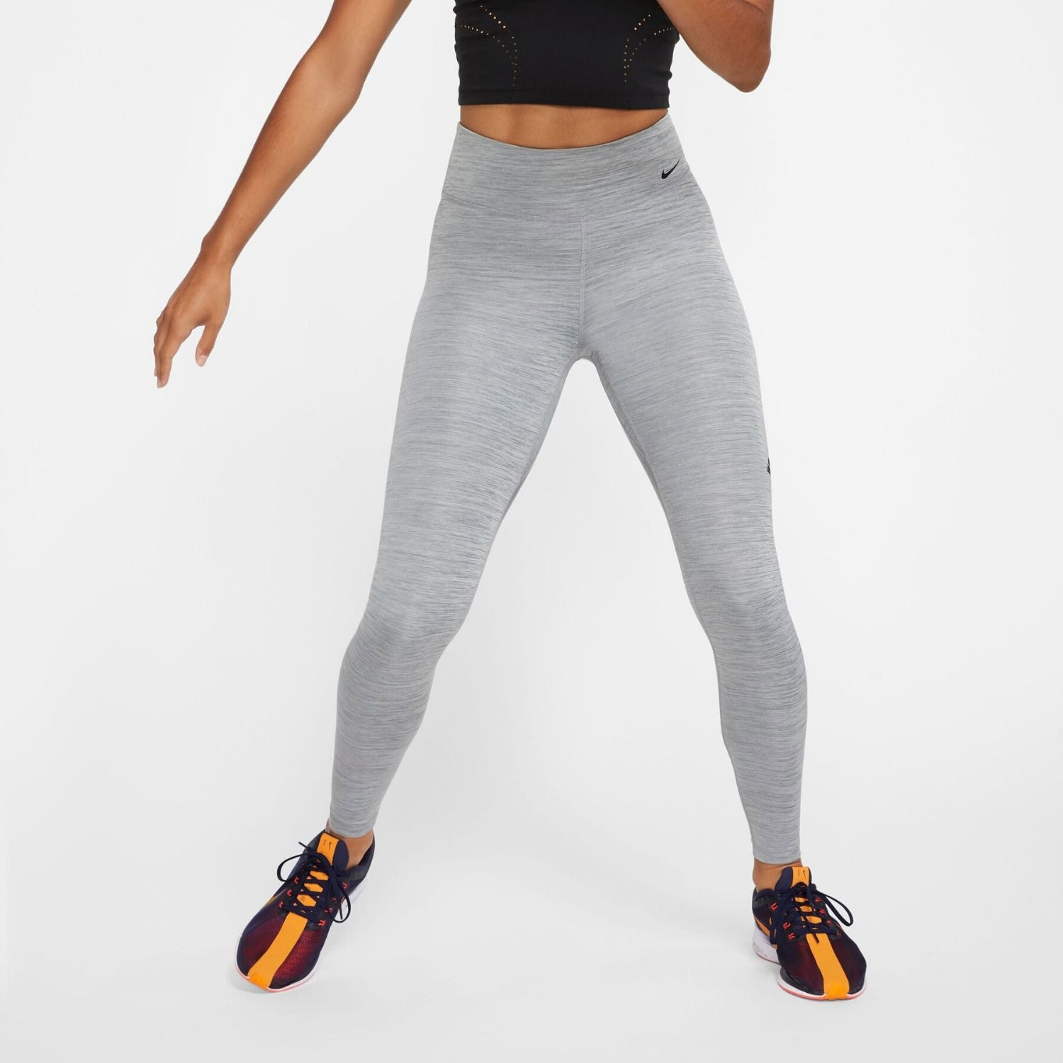 Legíny NIKE One Tight HBR JDI Grey - Legíny - 2