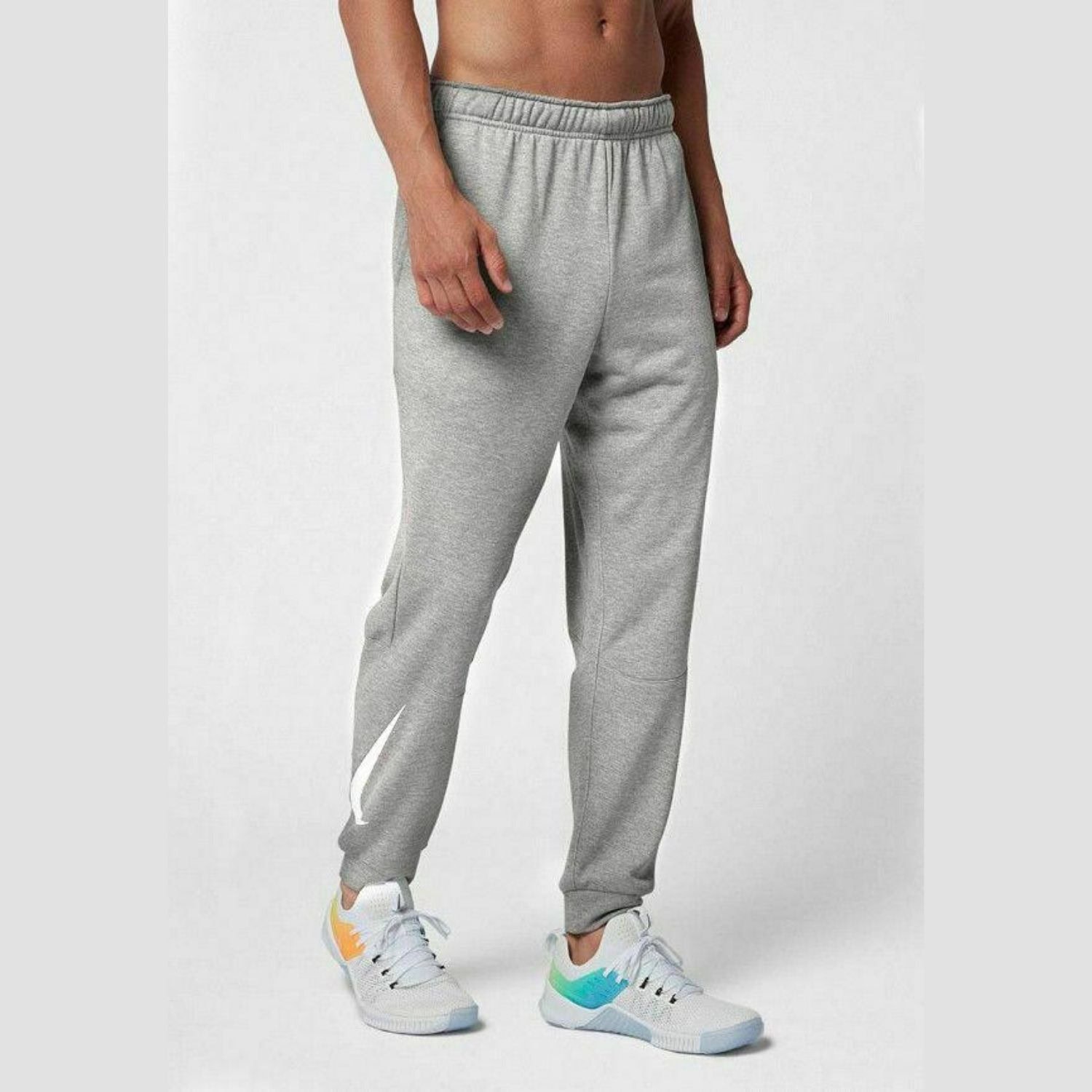 Tepláky NIKE Taper FLC Dk Grey - Tepláky - 1