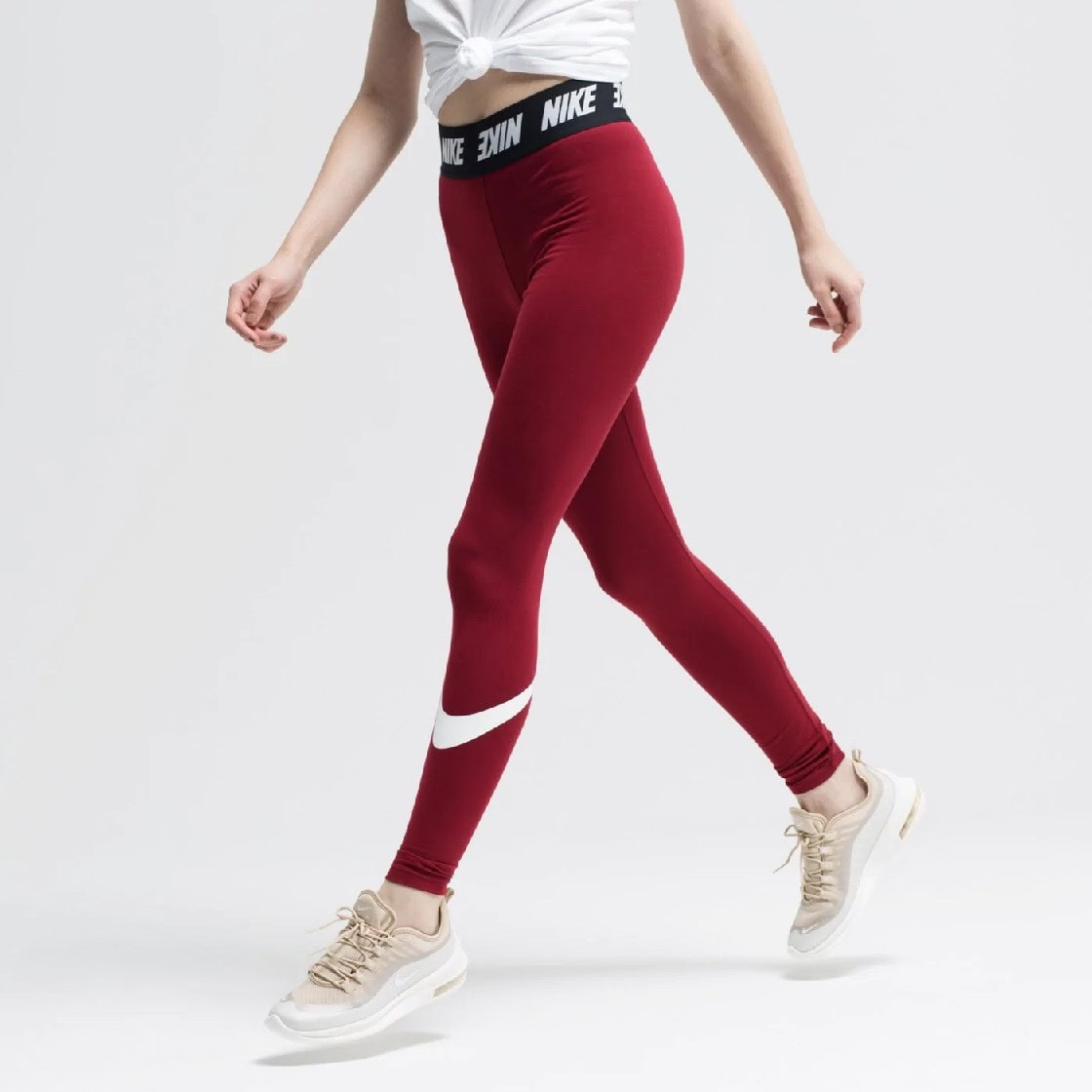 Legíny NIKE NSW Lggng Club HW Team Red/White - Legíny - 1