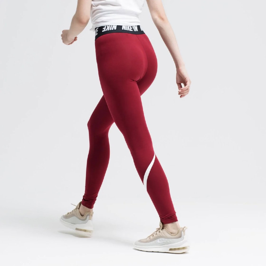 Legíny NIKE NSW Lggng Club HW Team Red/White - Legíny - 2