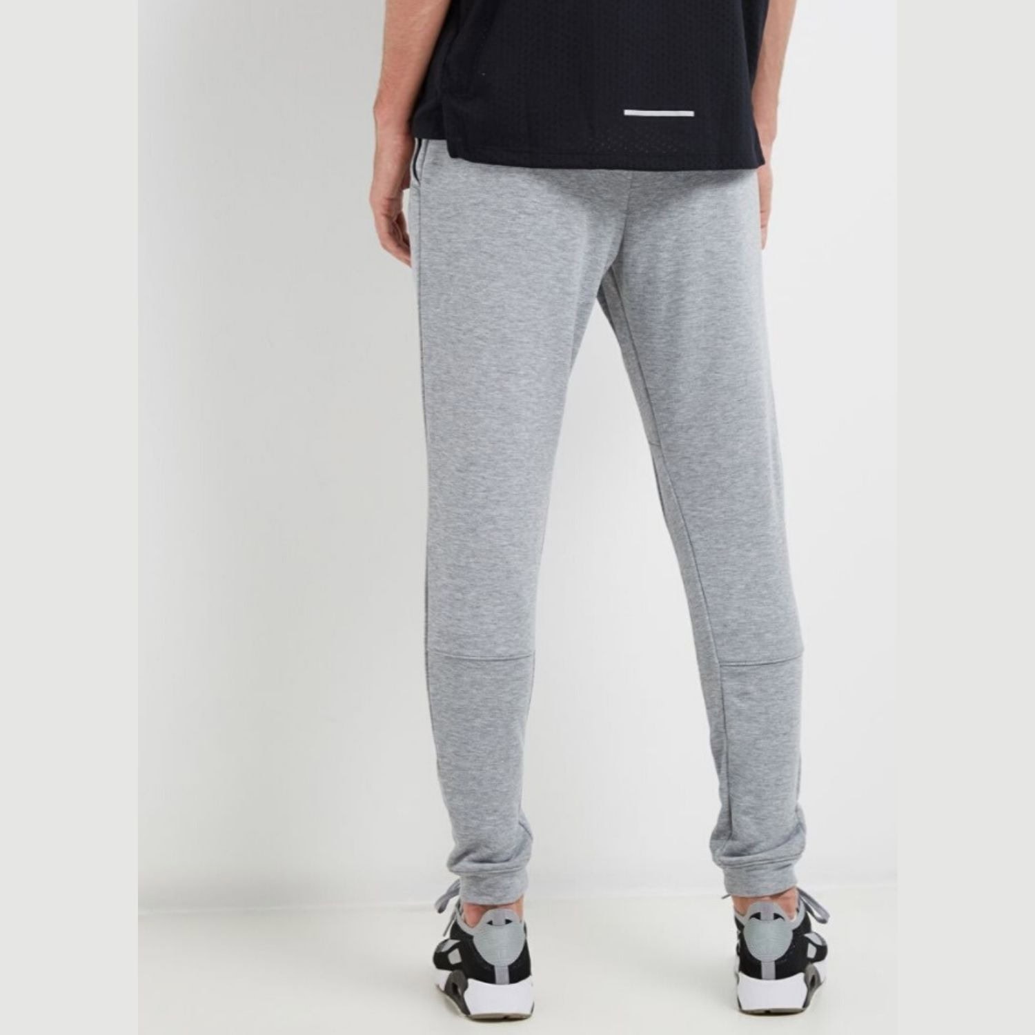 Tepláky NIKE M NK Dry Pant Taper Fleece Grey/Black - Tepláky - 2