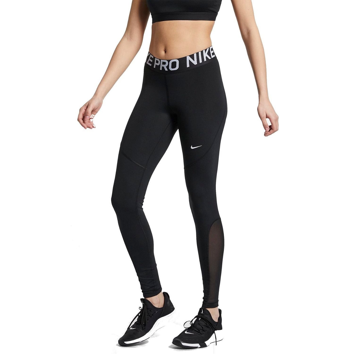Legíny NIKE Tight NP Black/White - Legíny - 1