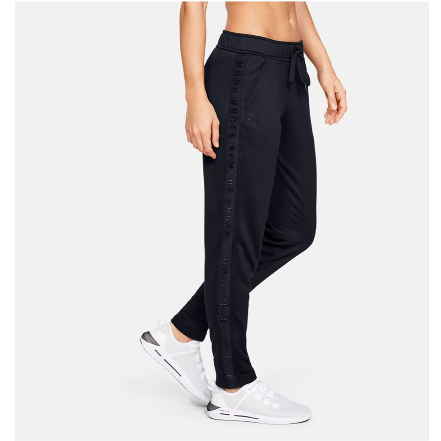 Dámske tepláky UNDER ARMOUR Tech Terry Pant Black - Tepláky - 1