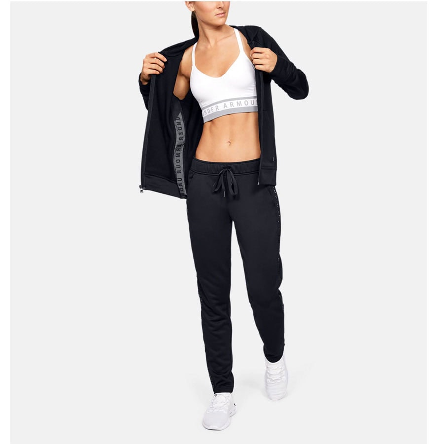 Dámske tepláky UNDER ARMOUR Tech Terry Pant Black - Tepláky - 3