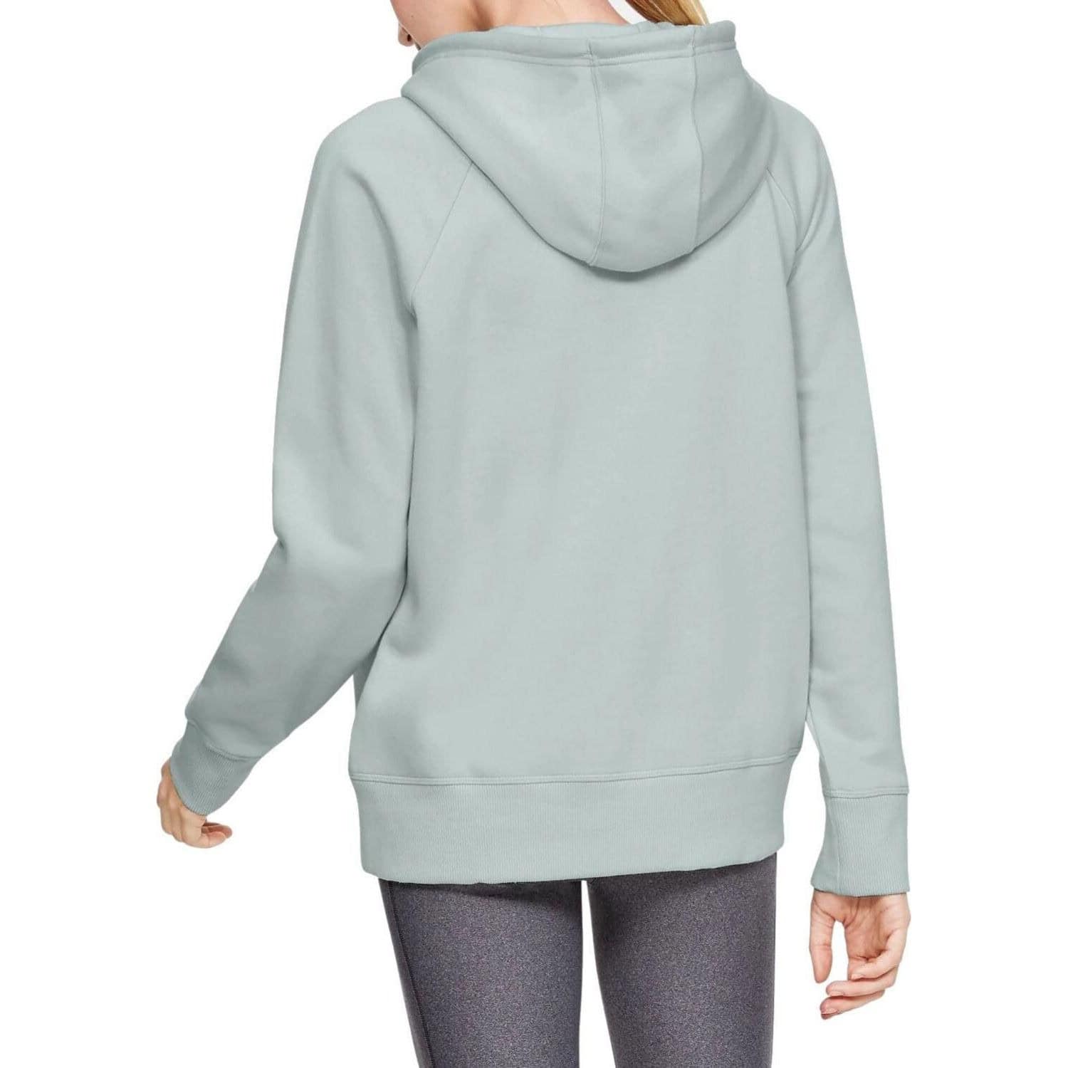 Mikina UNDER ARMOUR Rival Fleece Sportstyle Graphic Green/White - Mikiny s kapucňou - 2