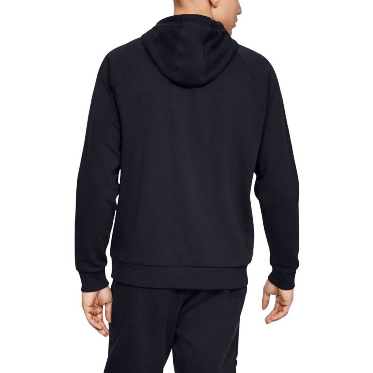 Mikina UNDER ARMOUR Rival Fleece Sportstyle Logo Martian Black/White - Mikiny s kapucňou - 2