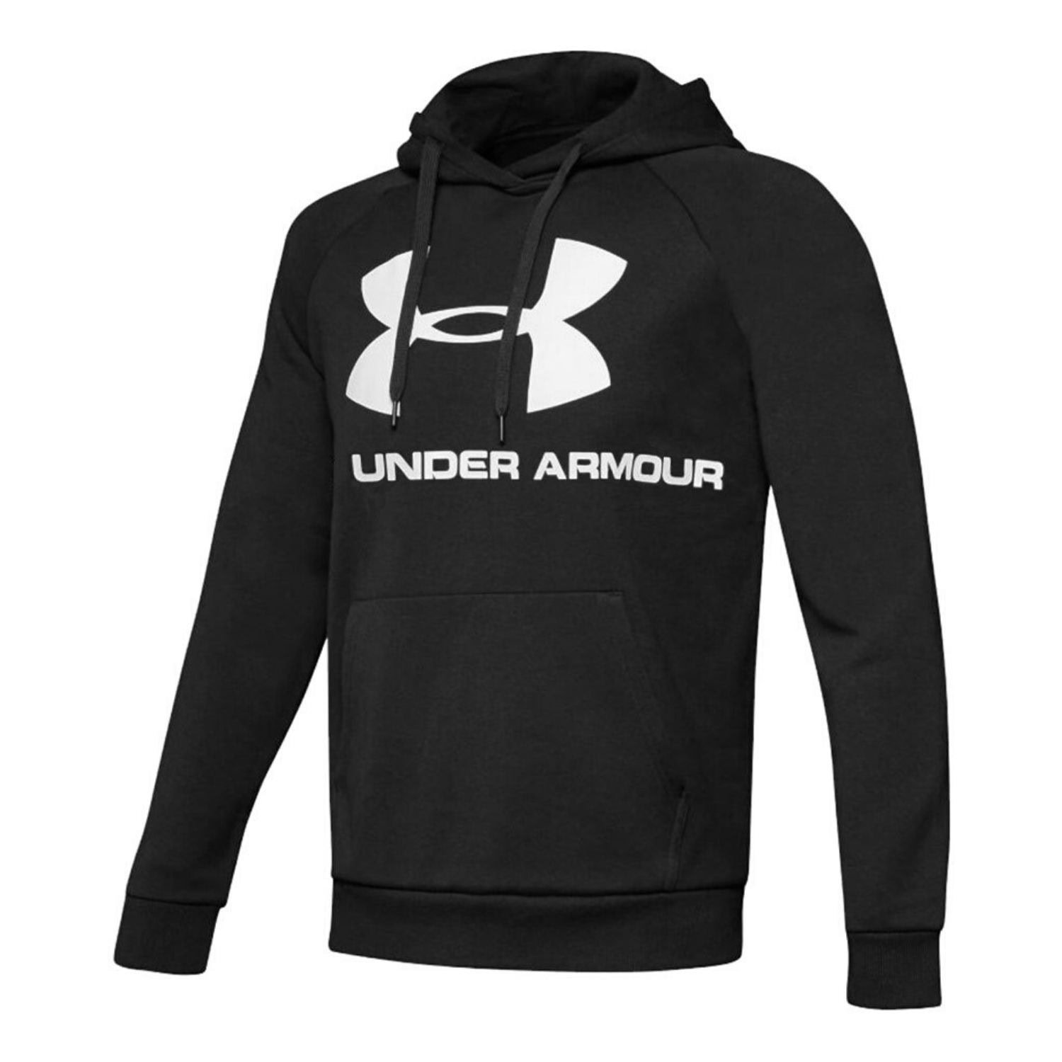 Mikina UNDER ARMOUR Rival Fleece Sportstyle Logo Martian Black/White - Mikiny s kapucňou - 5