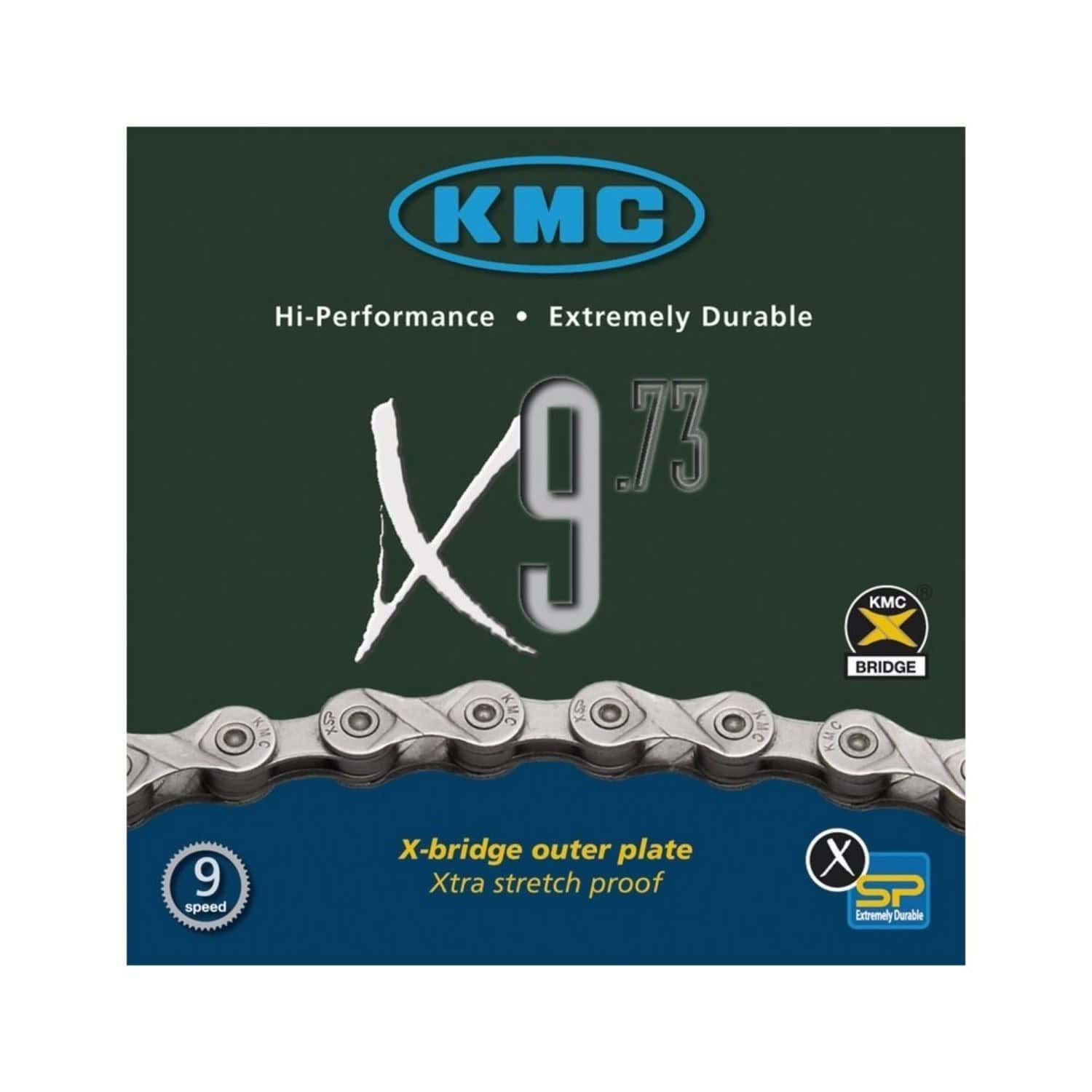 Reťaz KMC X9.73 1/2" x 11/128" - Reťaze - 3